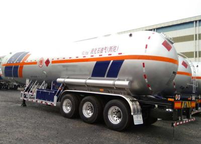 Cina 61000L LPG Tank Trailer con 3 assi, petrolio Gas Truck Semi-Trailer in vendita