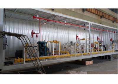 China 23000L Steel LPG Skid Station With Filling System And Storage Tanker for sale