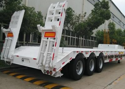 Κίνα 70 τόνων 3 άξονες Lowboy Semi Trailer για βαρέα οχήματα προς πώληση