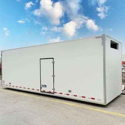 China Refrigeration Truck Body With FRP Insulated Sandwich Panels For Refrigerted Trucks And Draw Bar Cold Rooms for sale