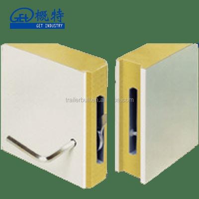 China Cam Lock Modular Sustainable Refrigeration Cold Room Polyurethane PU Insulation Sandwich Panel For Walk In Cold Room for sale