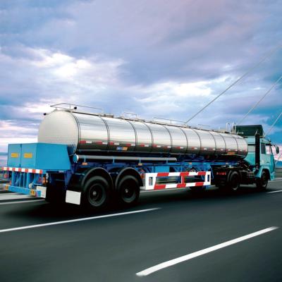 China 3 Axles 40000L 30t Insulated Tanker Trailers for sale