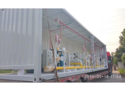 China 10000L LPG Filling Skid / LPG Storage Tanker For Liquefied Petroleum Gas for sale