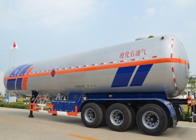 China 3 Axles 61000L Liquefied Petroleum Gas Lorry Tanker Semi Trailer For LPG for sale