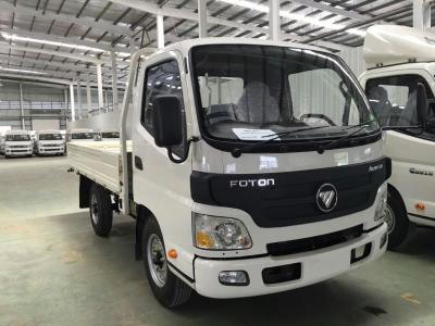 China Camión ligero Foton de cama plana de color blanco 4x2 Tipo de conducción Vehículo de propósito especial en venta