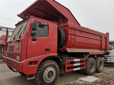 Chine 10 roues de travail de mine décharge camion d'occasion 6000x2300x1500 boîte faite en 2016 à vendre