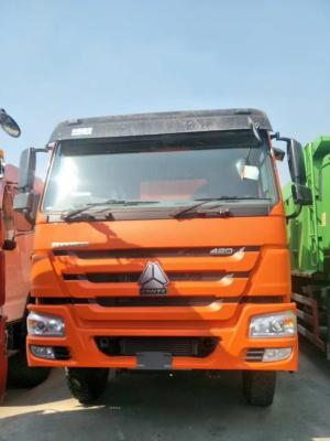 China Howo 420 PS Gebraucht schweres Fahrzeug Dump Truck 6 X 4 Rechtslenker zu verkaufen