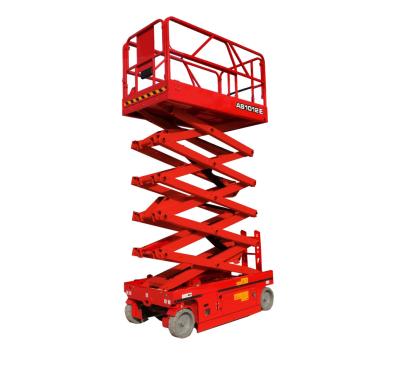 China 1 Man 12m Scissor Lift Machine Aerial Work Platforms 39ft Height Lift for sale