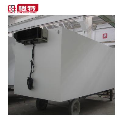 China CKD Refrigerated Truck Bodies Stainless Steel Mirror Surface for sale