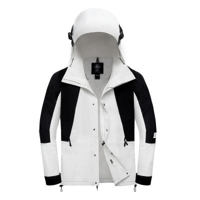 China OEM Waterproof ODM Mens Waterproof Hoodie Windproof Outdoor Zipper Sports Jacket for sale