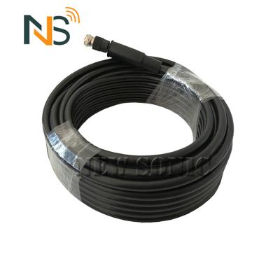 China PE PVC LSZH coaxial cable with F connector in both sides high destination RG59 RG6 RG11 for CCTV/TV low loss RG6 RG59 coaxial cable for sale