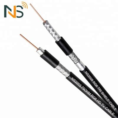 China TV & Low Loss 750HM High Quality RG6 Jelly Filled CCTV Coaxial Cable RG11 With Jelly Best Price for sale