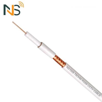 China 75ohm Low Loss RG59 RG6 RG11 Coaxial Cable For TV And CCTV With CE RoHS Certificated RG6 RG11 for sale