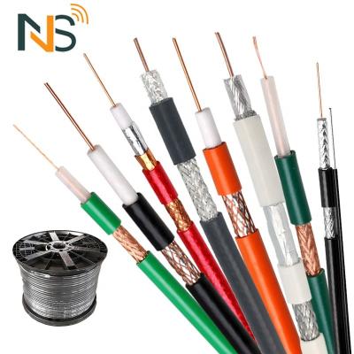 China Zhejiang Province OEM Best Sell RG6 High Quality RG6 Coaxial Cable 305M Wooden Reel RG6 for sale