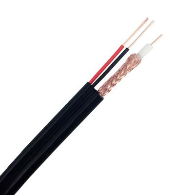 China CCTV Cable 75 Ohm RG59 Siamese Connector 3C-2V SYV-75-3 BNC Cable Bandwidth RG59 2C Outdoor Waterproof CCTV RG59 RG59 for sale