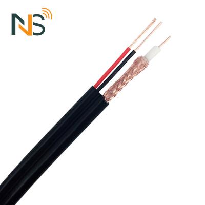 China High Quality Siamese CCTV Camera Coaxial Cable UP TO 500M HD RG59 With 2C Power CCTV Cable ISO UL ROHS CE Listed for sale