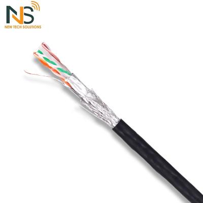 China LAN Communication Outdoor Cable SFTP CAT6 Network Ethernet Cable Box CAT7 CAT6 RJ45 CAT5 CAT5E UTP Price 23AWG CAT6 Cable 4 Pairs 1000FT for sale