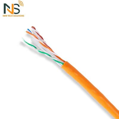 China LAN Communication NS 305M 0.5 CCA CAT6 Lan Cable CAT6 FTP RJ45 Jack Supply Erethernet Cable CAT5 and CAT6 from China Lan Cable for sale