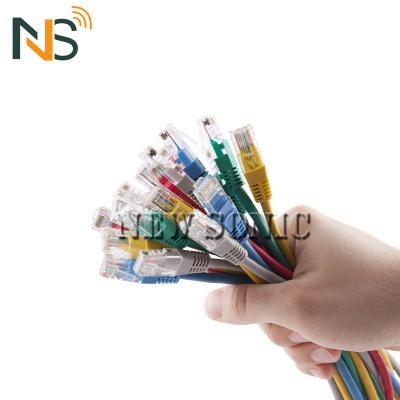 China Networking Cable 10 25 50 100 Pair Cat 6 Telephone Cable UTP Cat6 Promotion Cable 1m 2m 5m Amp Cat6 for sale