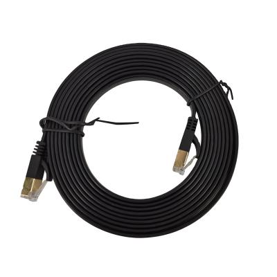 China PVC Cat7 RJ45 FAILED FLAT CABLE Network Cat7 PURE COPPER Cable for sale