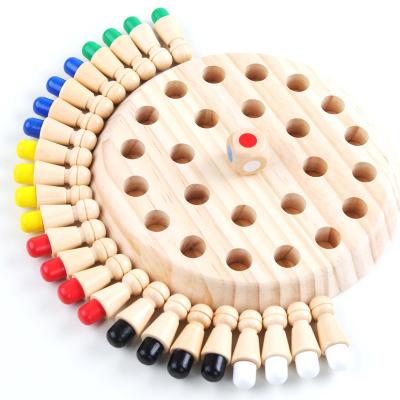 China Puzzle Wooden Baby Game Chess Chess Stick Match Memory Kids Children Educational Toys Family Board Game Controllers Party Toys for sale