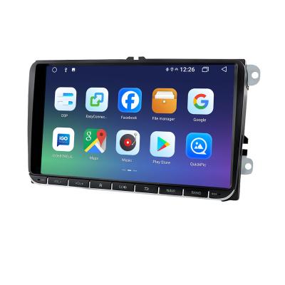 China Hot Selling GPS Jitu 2022 9 Inch Capacitive Touch Screen Android10 Car GPS Navigation Radio For Volkswagen Golf Passat for sale