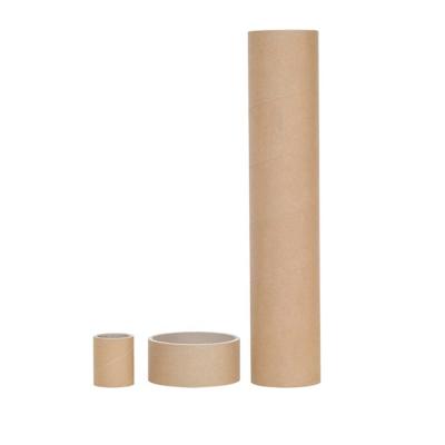 China Recycled Materials Cheap Prices Waterproof Kraft Paper Cardboard Food Packaging Tube For Battery Separator for sale