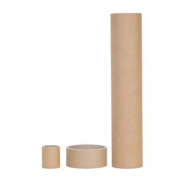 China Recycled Materials Customized Sizes Cardboard Tubes Recyclable Printed Paper Tube Large Core For Yarn Textile Used for sale