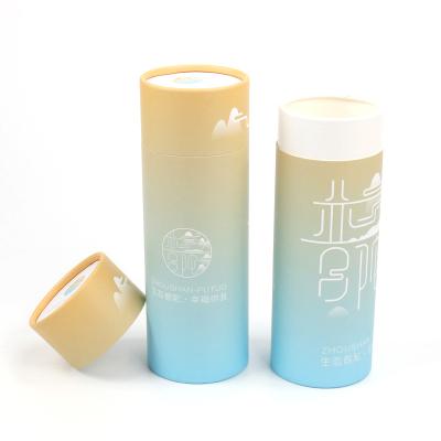 China Recycled Materials 30cm Eco-Friendly Matte Or Customized Packaging Paper Tube Toothpaste Paper Tube Apparel For BOPP Adhesive Tape for sale