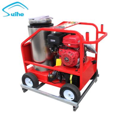 China Non Ionic Movable High Pressure Hot Water Pressure Washer For Vehicle Cleaning for sale