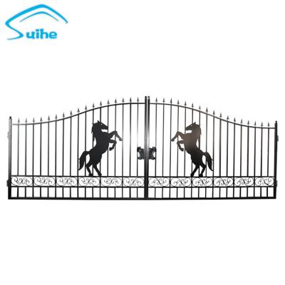 China Customized Designs Manual Easily Assembled Wrought Iron Open Base Track for sale