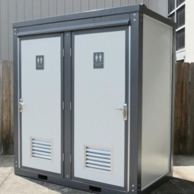 China Modern Economical Prefab Toilet Double Position Suihe Outdoor Portable Toilet for sale