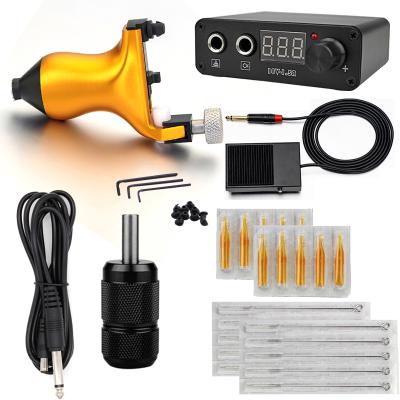 China wholesale rotary tattoo gun kit complete tattoo machines kit TK021 for sale