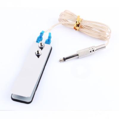 China Work For Tattoo Power Supply 2021 Hot Selling Stainless Steel Tattoo Power Supply Tattoo Foot Pedal Switch for sale