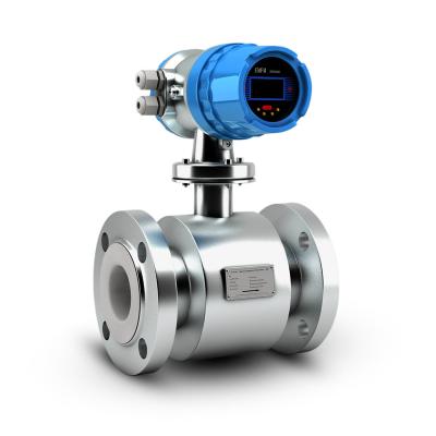 China Electromagnetic Water Flow Meter Stainless Steel Digital Sewage Meter Magnetic Flow Meter for sale