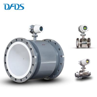 China SUS316L Dn50 Water Flow Meters Electromagnetic Sensor 4-20ma rs485 DN 300 River Flow Meter Caudalimetro for sale