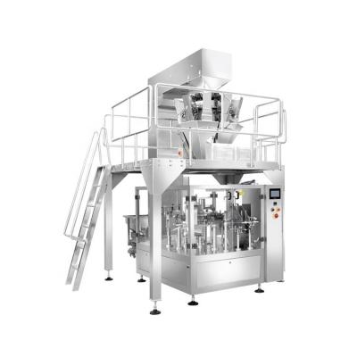 China Pre-made Bag Potato Chips Given Bag Packing Machine For Seafood for sale