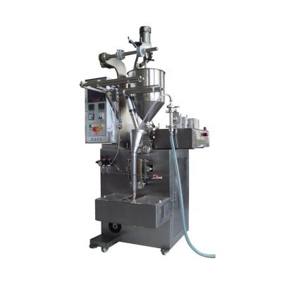 China 3 Side Seal Automatic Chilli Salad Tomato Sachet Liquid Filling Packing Machine for sale