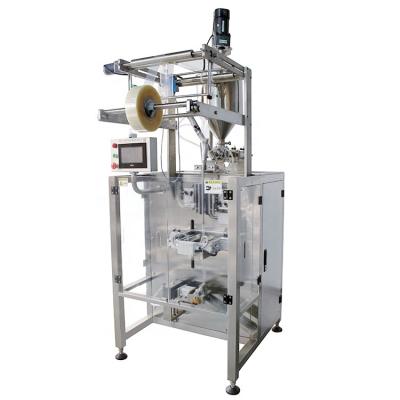 China side seal 4 sleeve PLC fruit juice liquid ice candy package machine packaging machine for sale