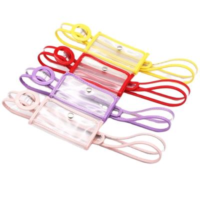 China Decoractive Hot Selling Women Dress Straps Fashion Fancy Transparent PVC Belt for sale