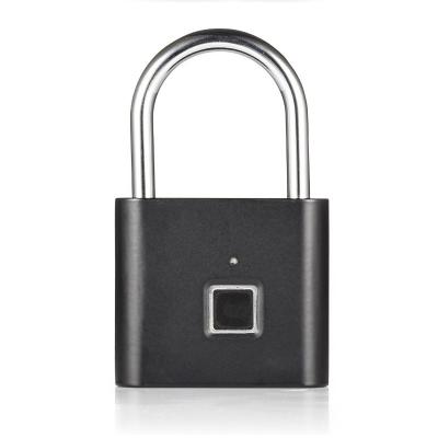 China Zinc Alloy Smart Padlock Wifi Fingerprint Padlock Digital Electronic Fingerprint Lock for sale