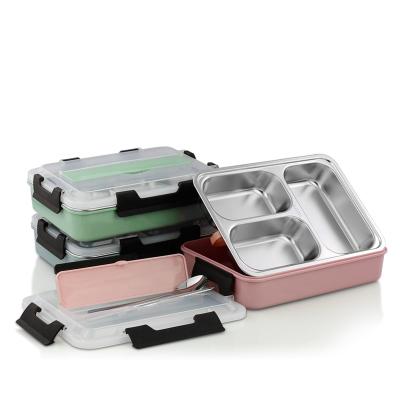 China 3/4/5 Compartment Freshness Preservation Meal Prep Container Food Warmer Lunch Food Packaging Box Eco-friendly Leakproof Box for sale