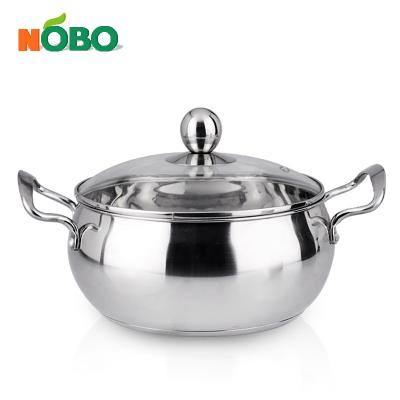 China Sustainable Eco Friendly Atlantis Stainless Steel Soup&stock Single Pot for sale