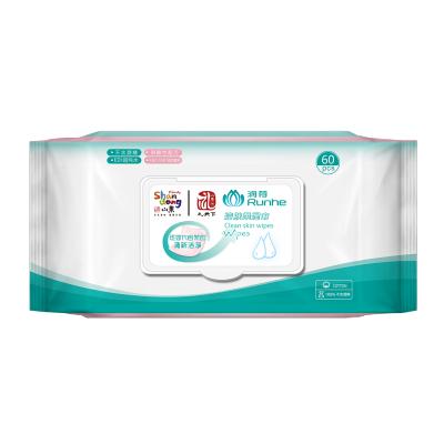 China Moisturize Direct Selling Professional Cleansing Soft Wipes With Good Quality for sale