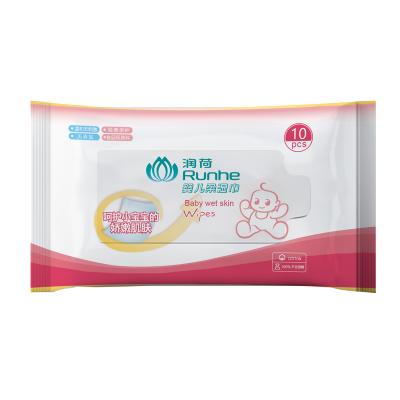 China No Additive Factory Manufacturer-Supplier Excellent Baby Spunlance Wet Wipes Nonwoven Wipes for sale