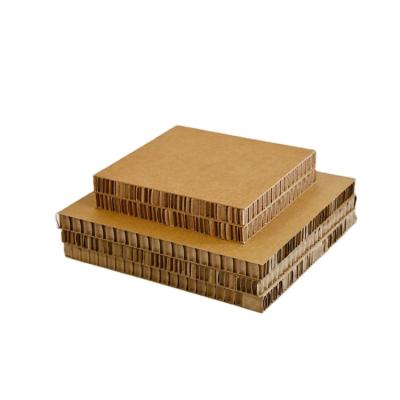 China Recycleable Competitive Price Good Quality Sandwich Cardboard Honeycomb Kraft Paper Board for sale