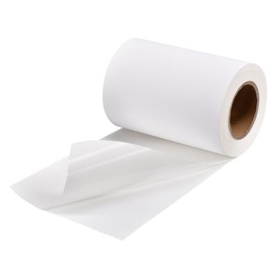 China Strong Viscosity Factory Price Digital Printing Self Adhesive PP Paper Roll Adhesive Film Roll for sale