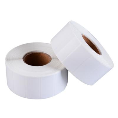 China Strong Viscosity Jumbo Roll PP Self Adhesive Direct Thermal Synthetic Paper for sale