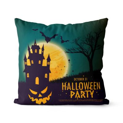 China European and American Halloween Day Home Furnishings Pillow Case Amazon Sofa Cushion Cover Modern Simple Office Anti-static for sale