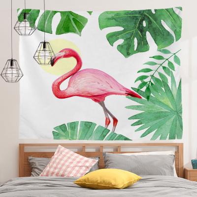 China Cartoon Style Lovely Decoraion Net Red Net Red Ins Bedroom Tapestry Background Tapestry Bird Border Nordic Tapestry for sale